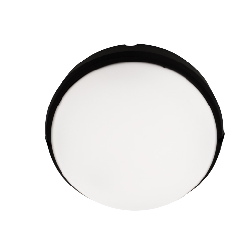 Tortuga plástica redonda 18W led 4000K negra